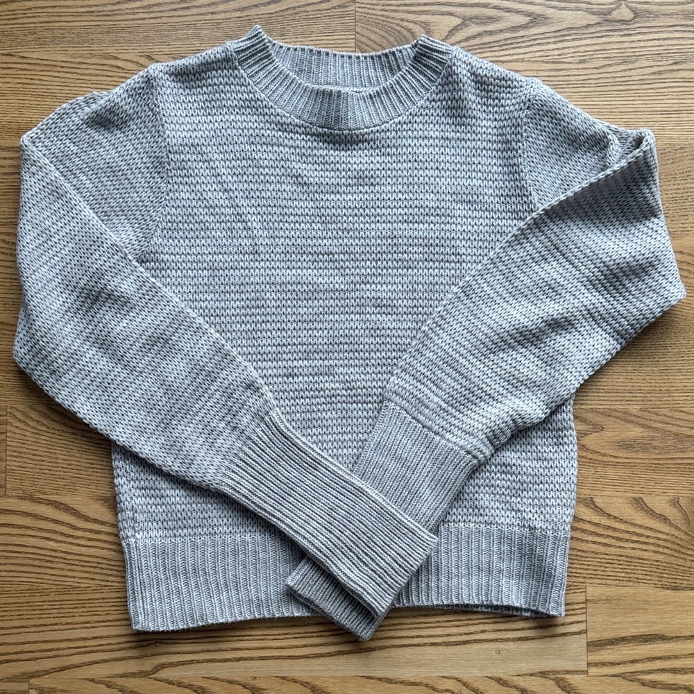Grayish/Pink Women's Sweater
